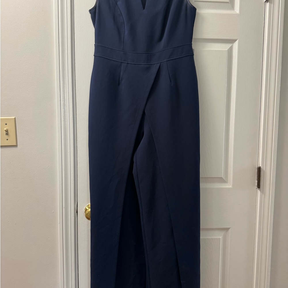 New York & Company Navy Pantsuit